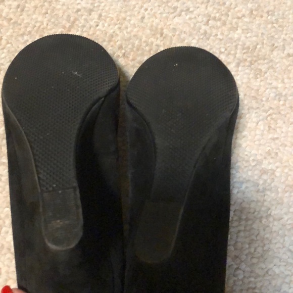 Van Eli Ultima black suede wedge - Picture 6 of 8